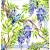 Serwetka decoupage seria TI-FLAIR glicynia niebieska 33x33cm